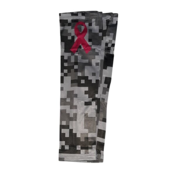 Breast Cancer Awareness Sleeves Pink Ribbon Arm Sleeves - Picture 8 of 9